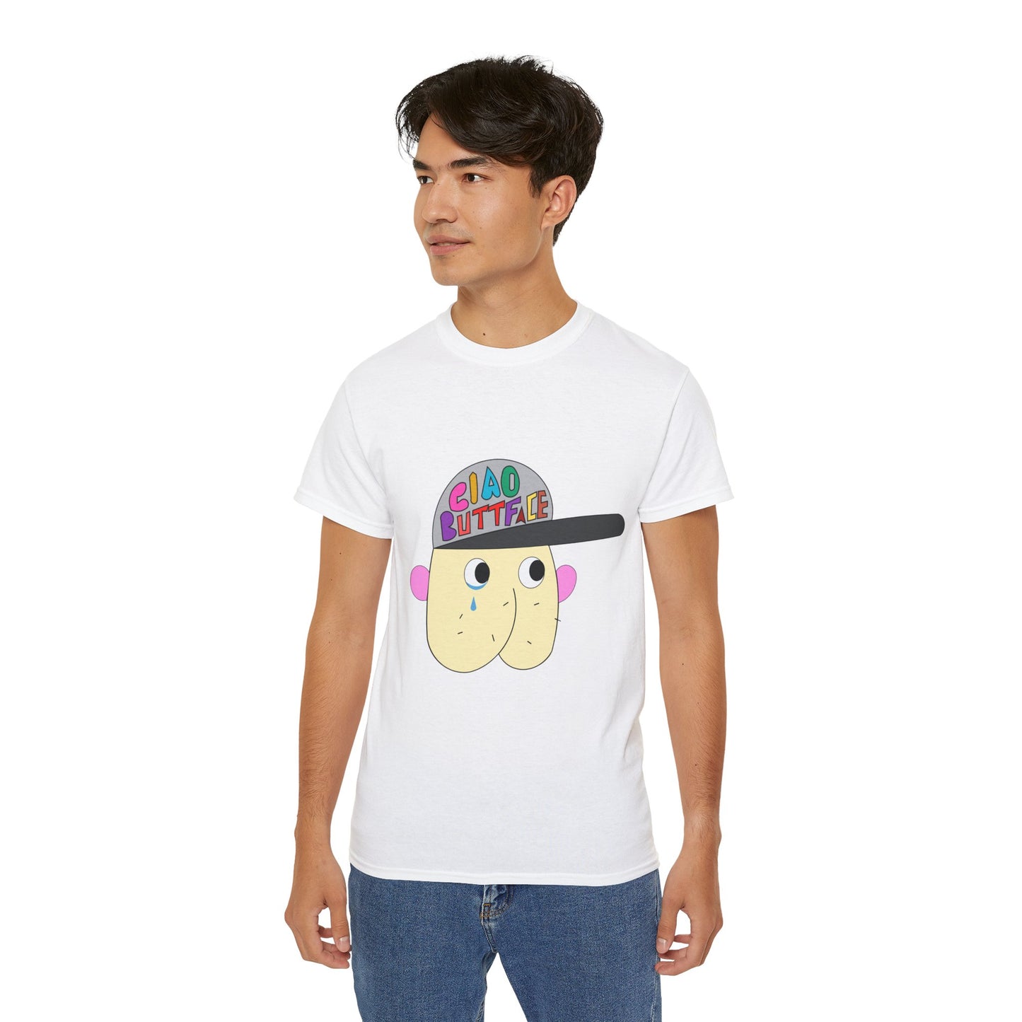 Ciao Butt-face character Unisex Ultra Cotton Tee