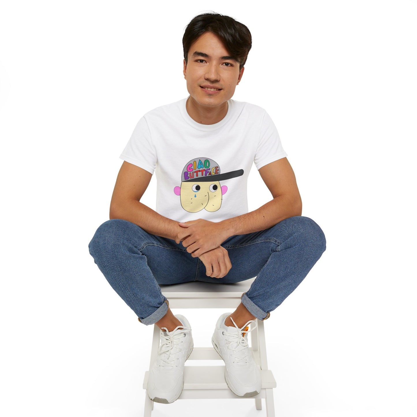 Ciao Butt-face character Unisex Ultra Cotton Tee